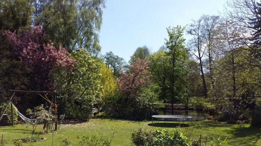 Provisionsfrei* 5-Zimmer-Wohnung in Wasserlage am Alsterlauf - Balkon, TG, 124 m², Alsterdorf - Etagenwohnung Hamburg Alsterdorf | Angebot:26935211