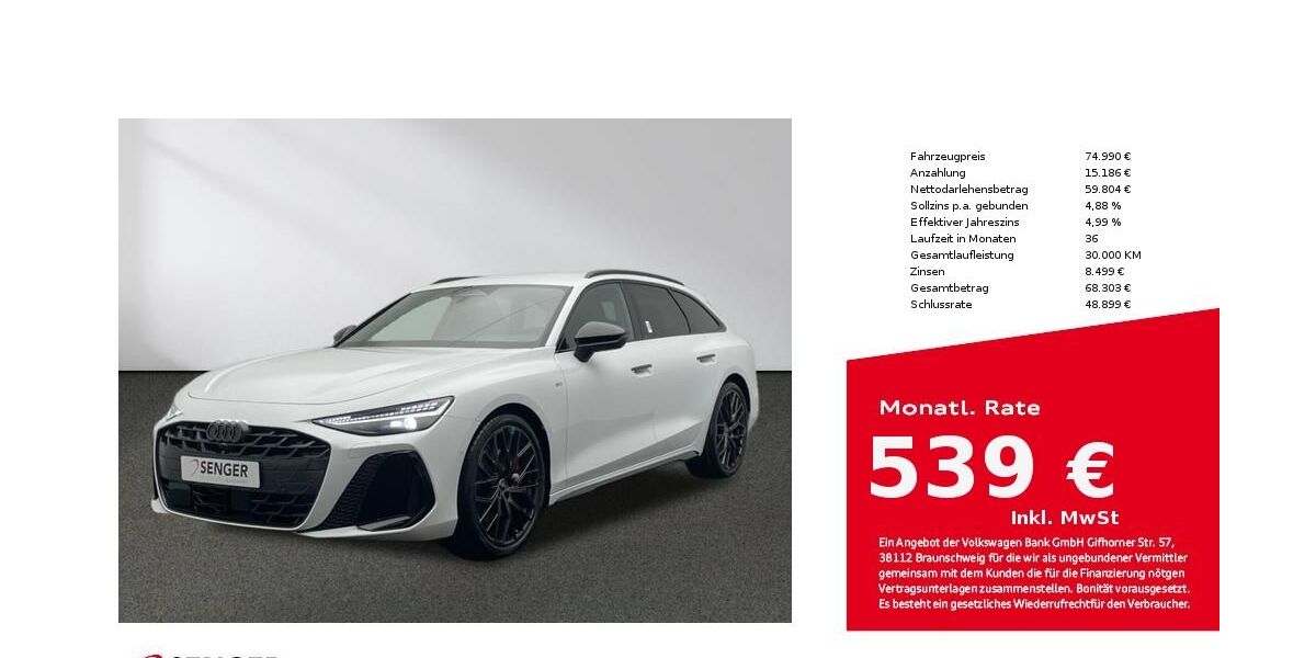 Audi A6 9.000 km 71.990 &euro; Münster 48153