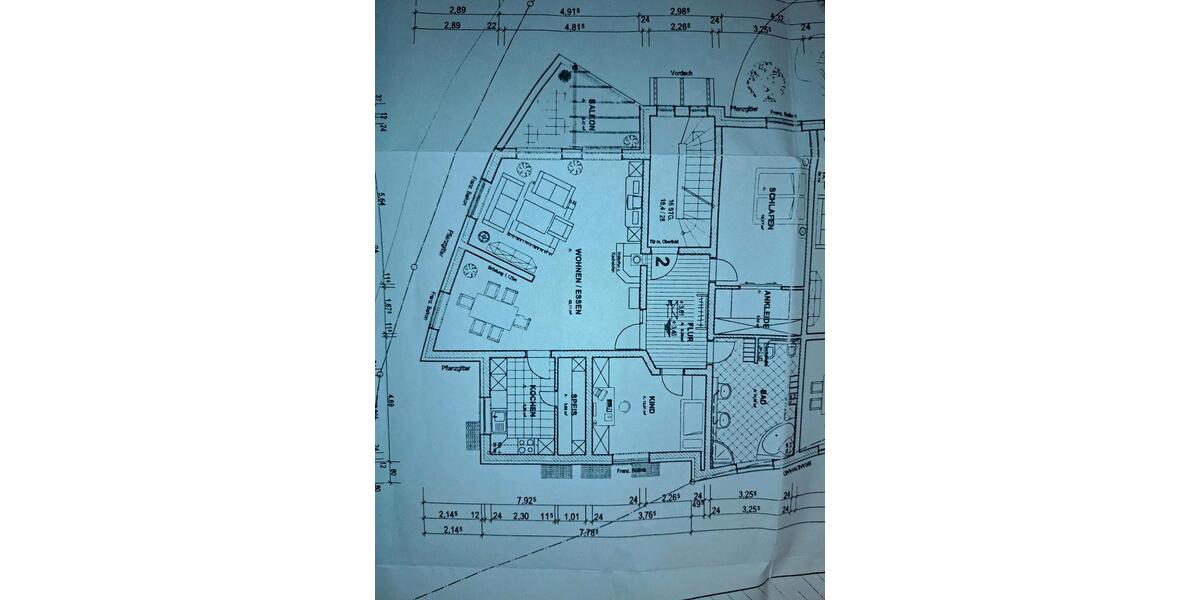 Etagenwohnung Hirschaid - 3 Zimmer, 117 m&sup2;, 1.100&euro; | Angebot:25266255