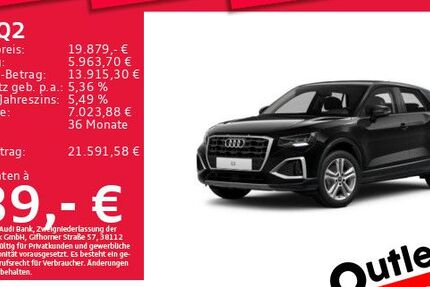Audi Q2 39.520 km 19.879 &euro; München 80935