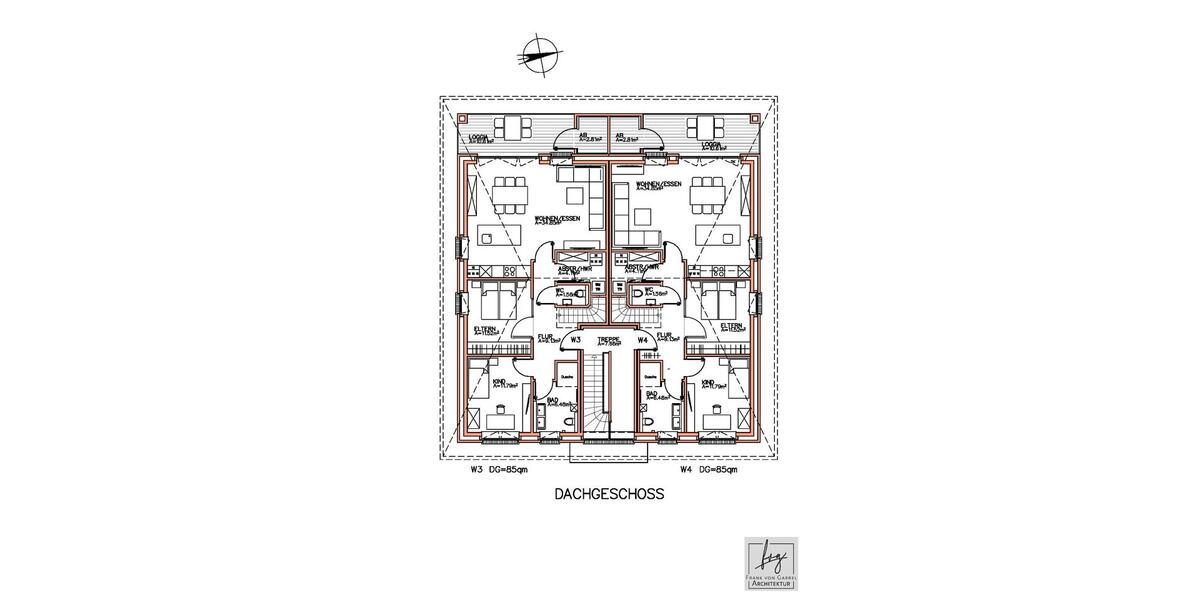 Dachgeschoßwohnung Bösel - 4 Zimmer, 108 m&sup2;, 980&euro; | Angebot:26665181