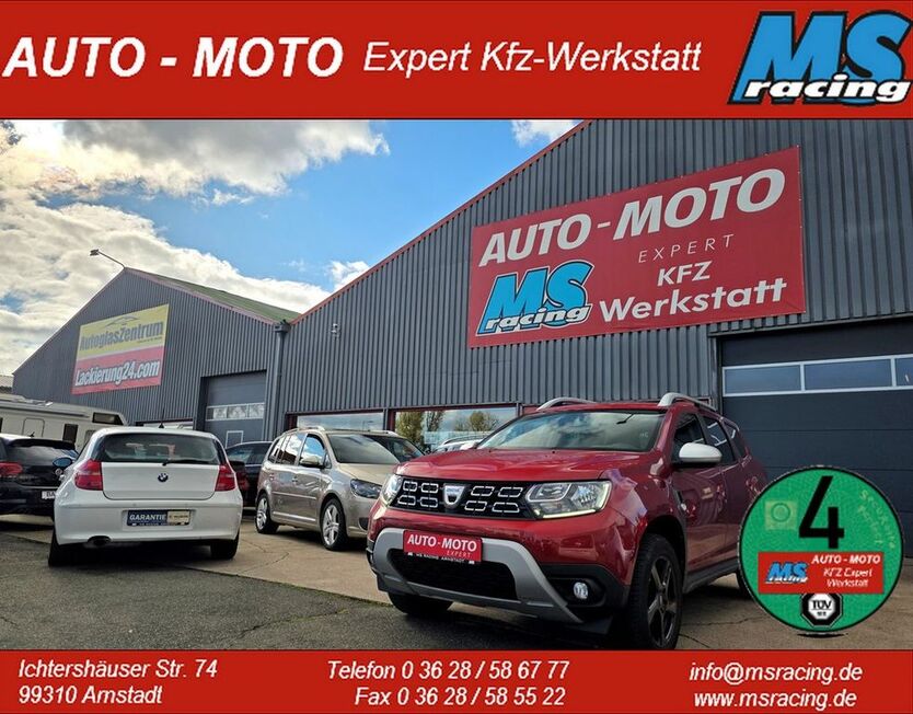 Dacia Duster 83.440 km 13.900 € Arnstadt 99310
