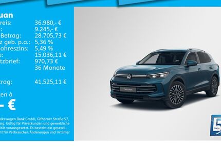VW Tiguan 8.489 km 36.980 &euro; München 80935