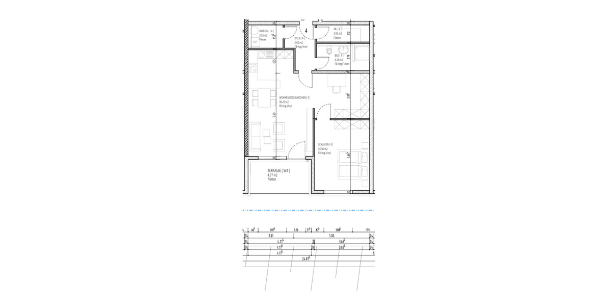 Erdgeschoßwohnung Obersulm - 2.5 Zimmer, 78 m&sup2;, 389.000&euro; | Angebot:25641424
