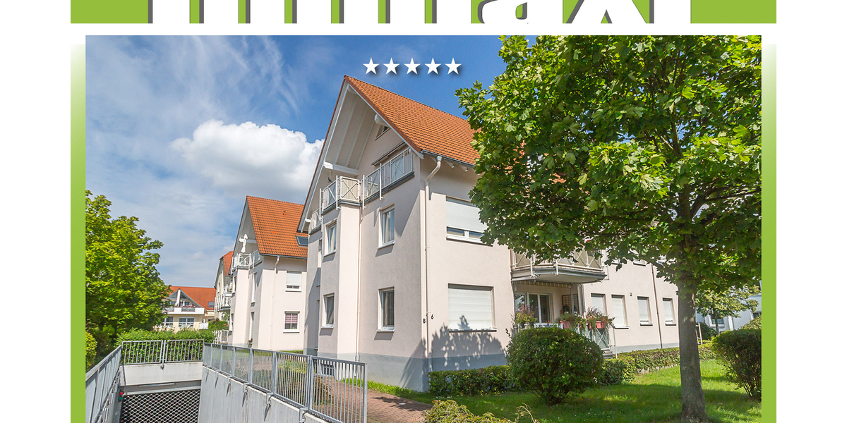 AB 01.07.2026 + MARKKLEEBERG + 2 ZIMMER + ERDGESCHOSS + BALKON - Erdgeschoßwohnung Markkleeberg Großstädteln | Angebot:26442095