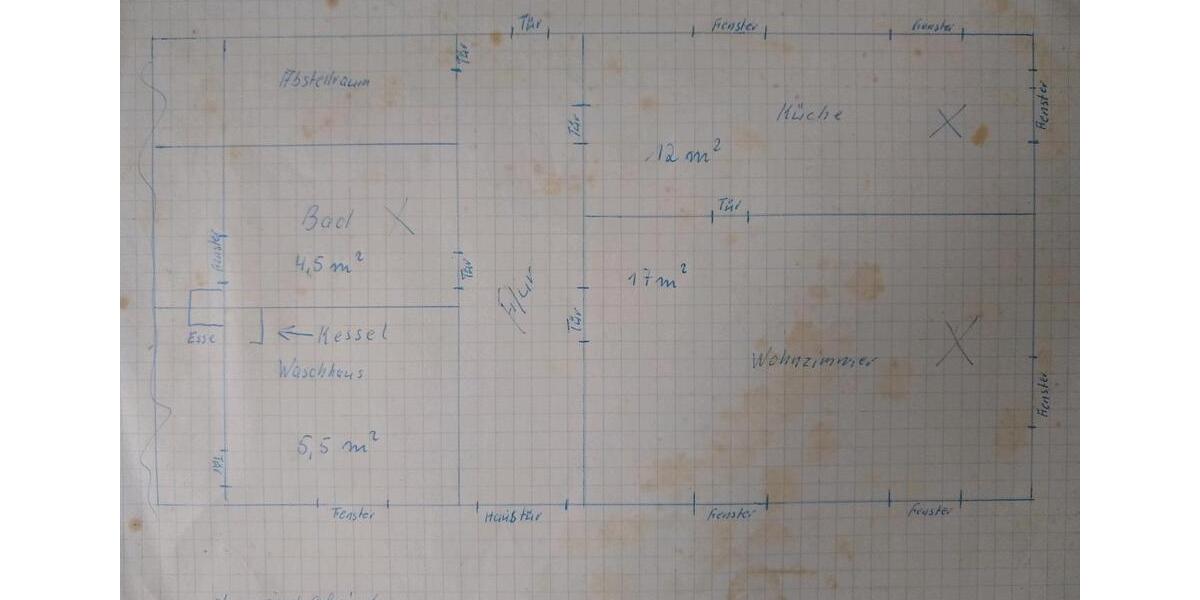 Einfamilienhaus Burgstädt - 5 Zimmer, 75 m&sup2;, 99.800&euro; | Angebot:26114359