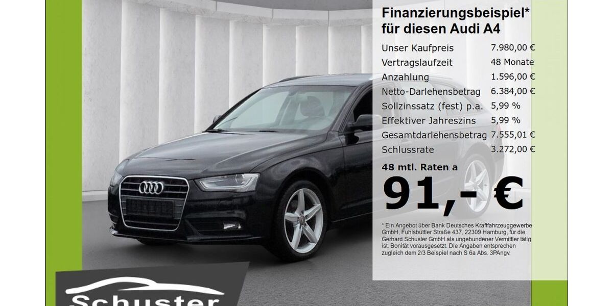 Audi A4 195.088 km 7.980 &euro; Ruhstorf 94099