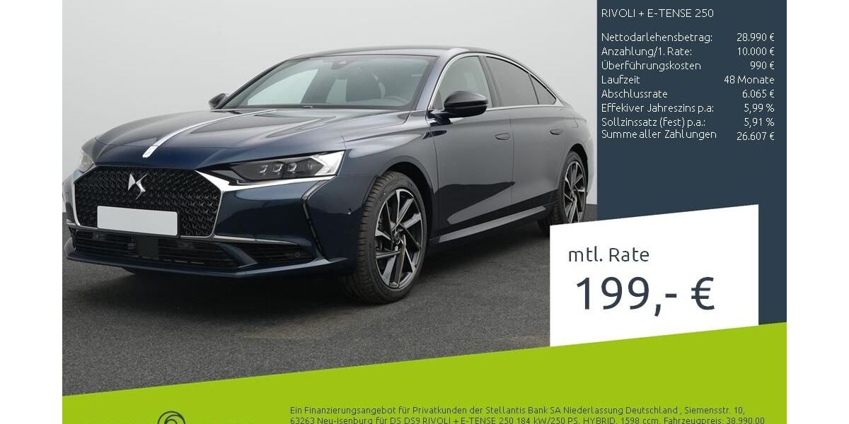 DS Automobiles DS9 9.900 km 38.480 &euro; Borken 46325