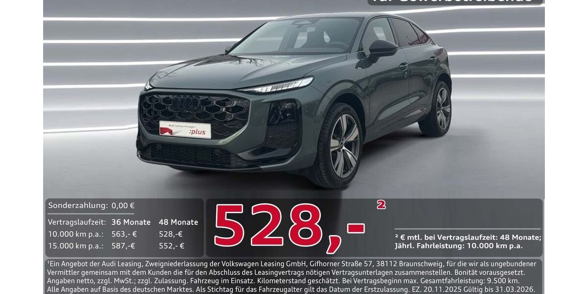 Audi Q3 4.000 km 52.450 &euro; Ingolstadt 85057