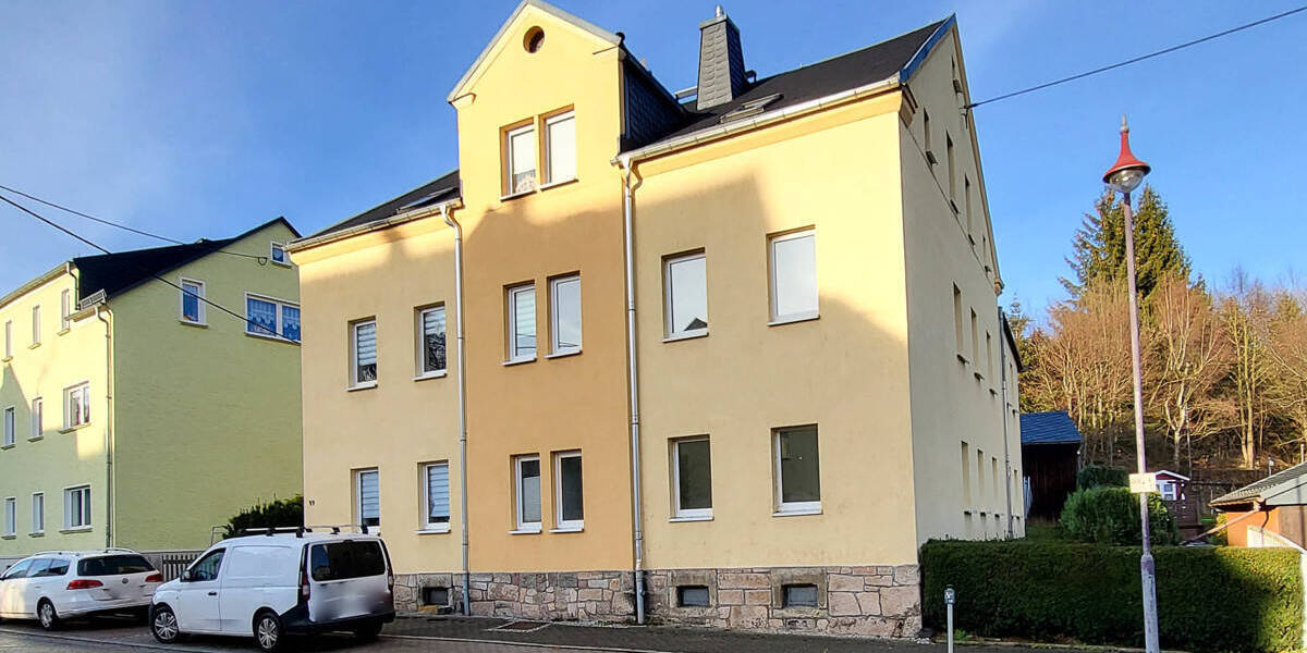 Etagenwohnung Lauter-Bernsbach Lauter - 2 Zimmer, 54 m&sup2;, 324&euro; | Angebot:26156703