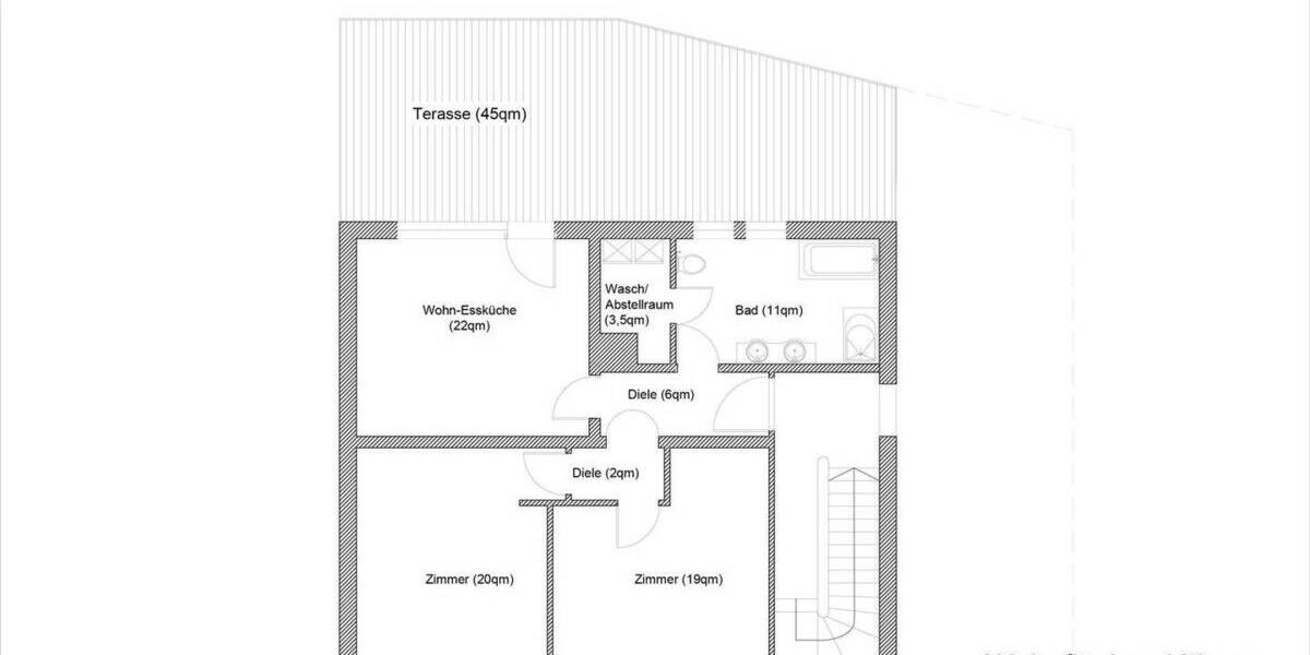 Etagenwohnung Burgkunstadt Weidnitz - 3 Zimmer, 100 m&sup2;, 890&euro; | Angebot:26807644