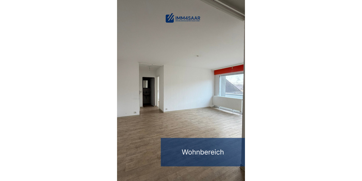 Ruhige und helle 2 ZKB Wohnung in Diefflen mit Balkon 2 zimmer