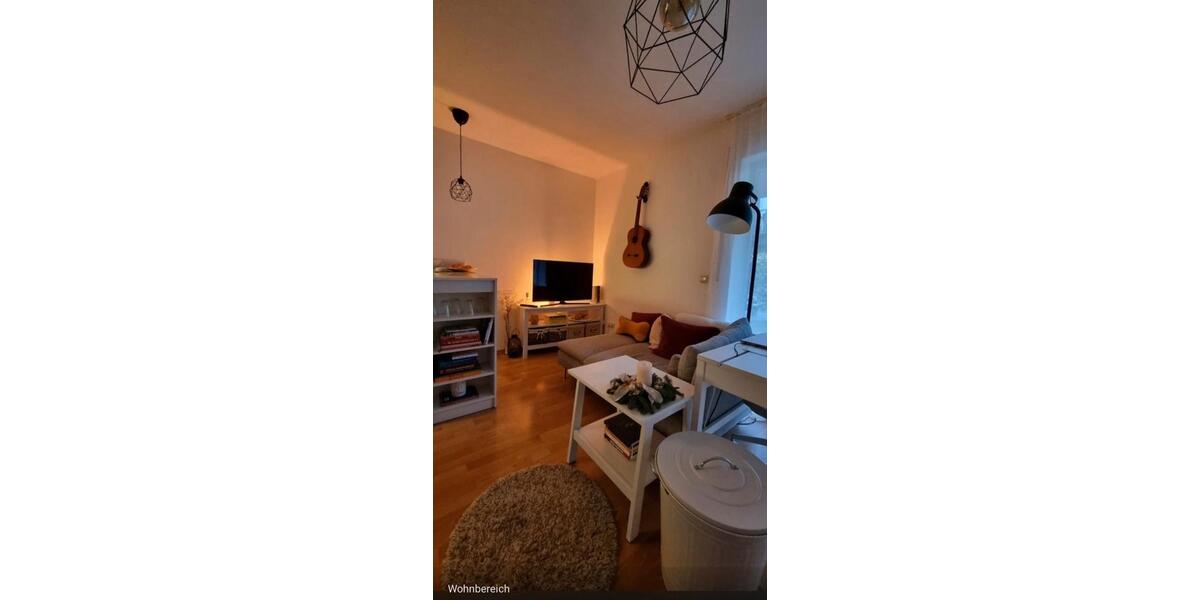 Zentrale 1-Zimmer-Wohnung mit Terrasse, Garage, Keller, Badewanne 1 zimmer