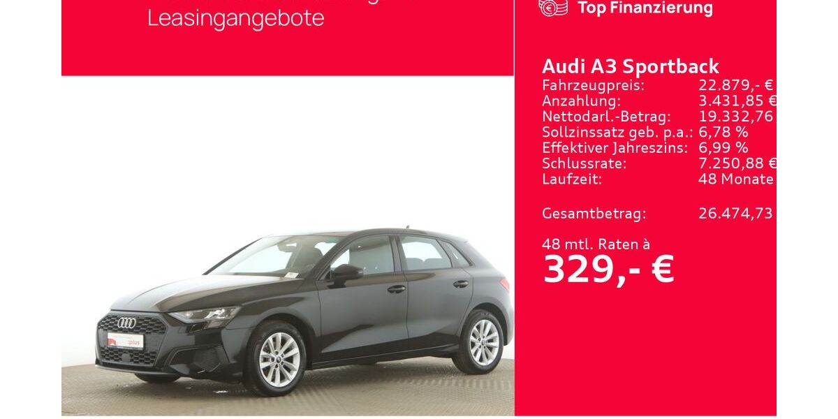 Audi A3 50.429 km 21.968 &euro; Seevetal 21217