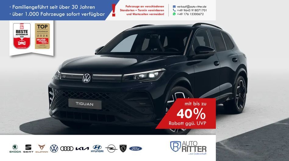 VW Tiguan 11.000 km 41.890 &euro; Eschenbach 92676