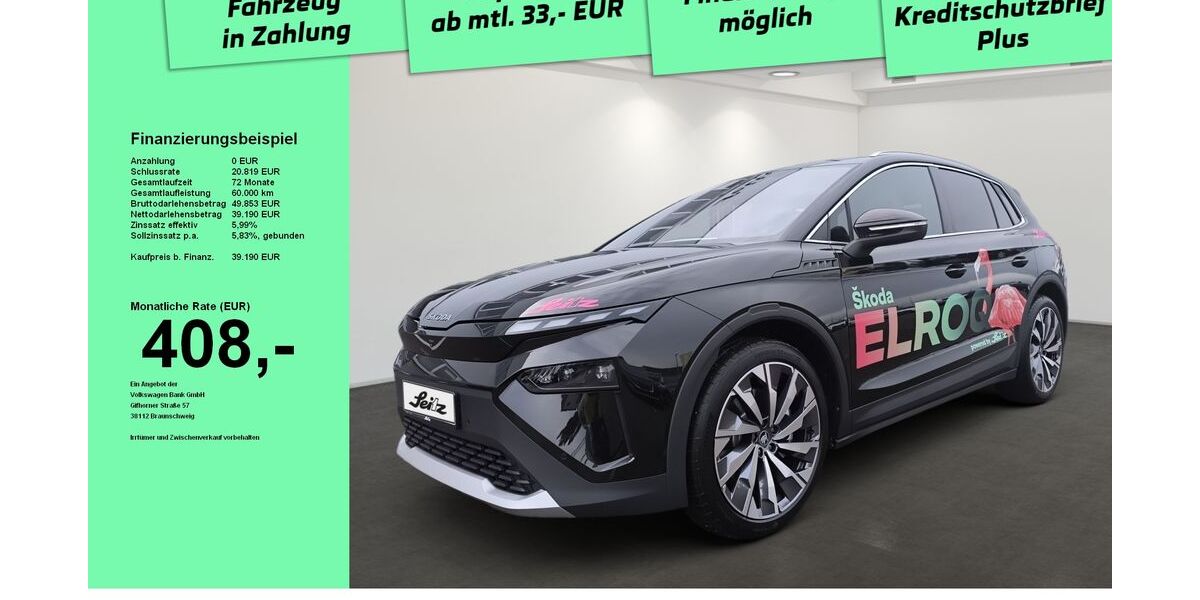 Skoda Elroq 18.500 km 39.190 &euro; Memmingen 87700