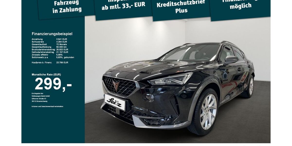 Cupra Formentor 36.285 km 23.799 &euro; Kaufbeuren 87600