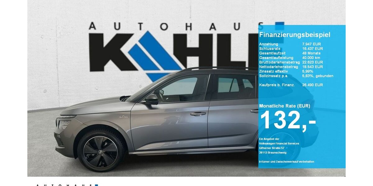 Skoda Kamiq 16.143 km 25.990 &euro; Walsrode 29664