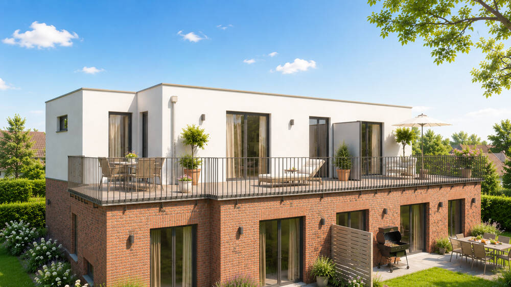 Terrassenwohnung Adendorf - 2 Zimmer, 78 m&sup2;, 389.000&euro; | Angebot:26767930