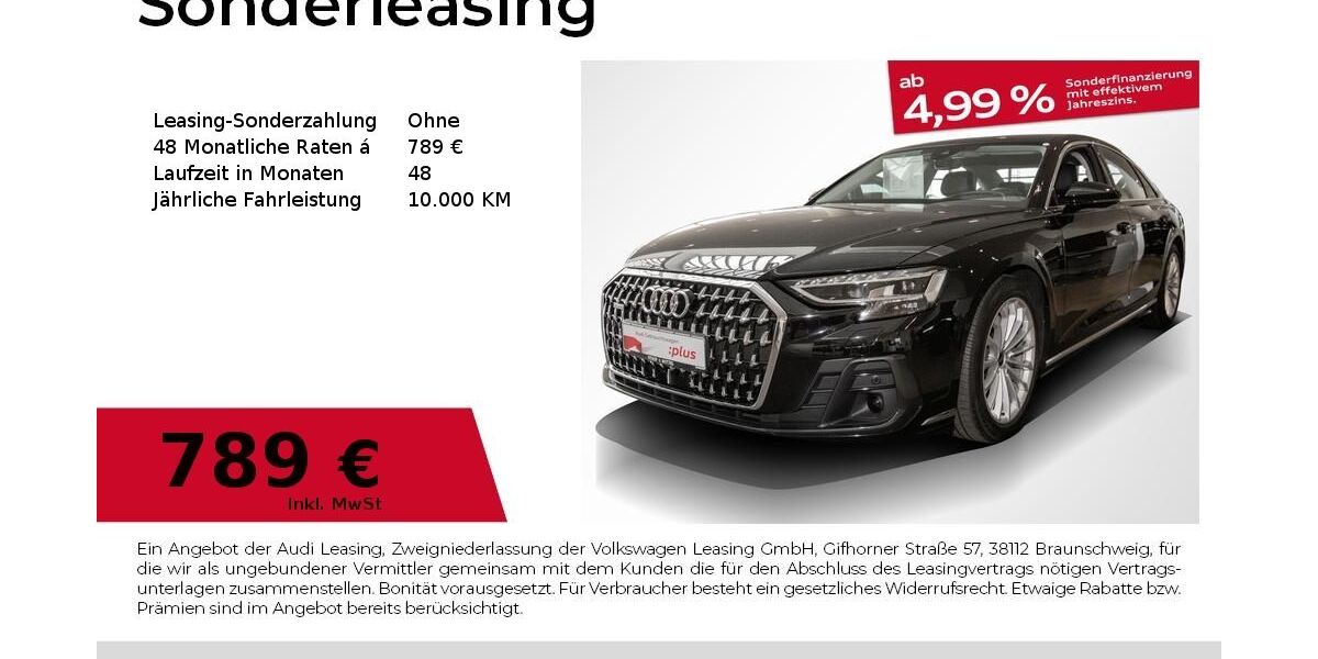 Audi A8 38.669 km 58.990 &euro; Bernburg 06406