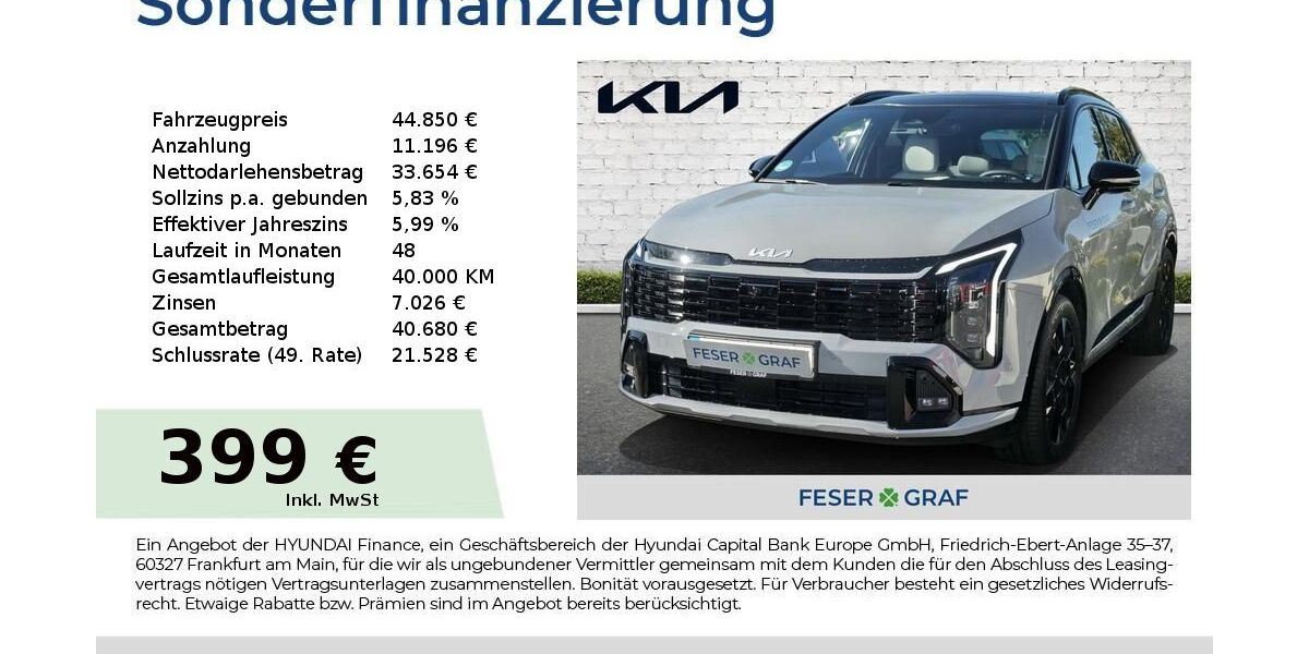 Kia Sportage 4.950 km 44.850 € Nürnberg 90425