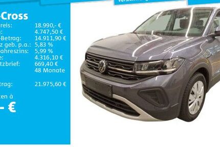 VW T-Cross 13.538 km 18.990 &euro; Hannover 30519