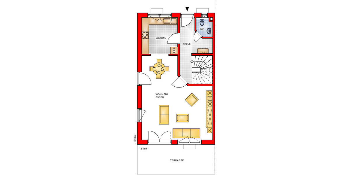 Doppelhaushälfte Burgthann Mimberg - 5 Zimmer, 118 m&sup2;, 509.520&euro; | Angebot:25245468