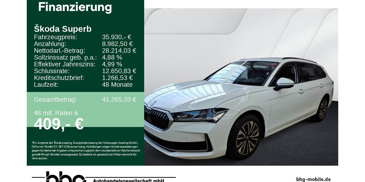 Skoda Superb 14.321 km 35.460 &euro; Freudenstadt 72250