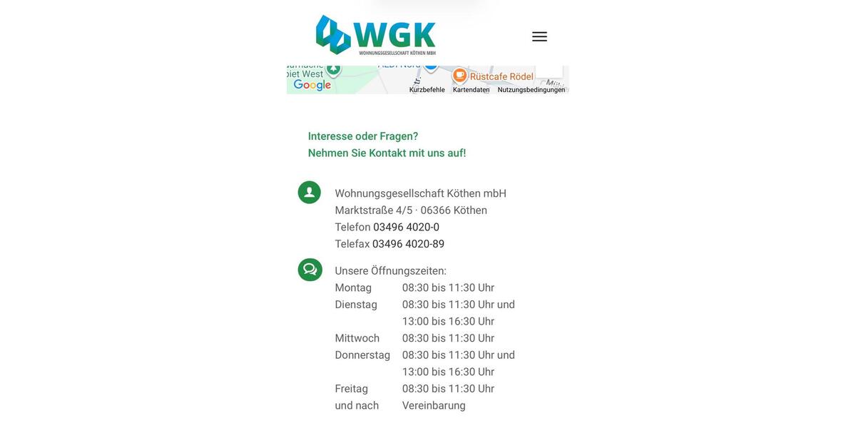 Etagenwohnung Köthen (Anhalt) - 1 Zimmer, 54 m&sup2;, 460&euro; | Angebot:25561140