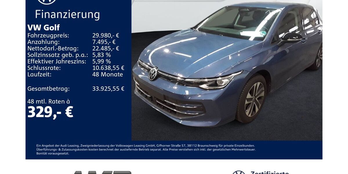 VW Golf 27.050 km 29.980 &euro; Borna 04552