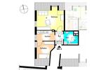 Dachgeschoßwohnung Arneburg - 1 Zimmer, 41 m&sup2;, 250&euro; | Angebot:26564626