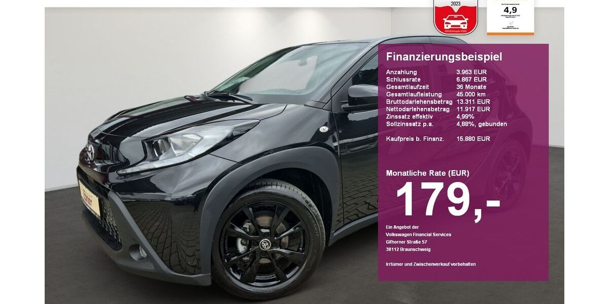 Toyota Aygo (X) 5.400 km 15.680 &euro; Albbruck 79774