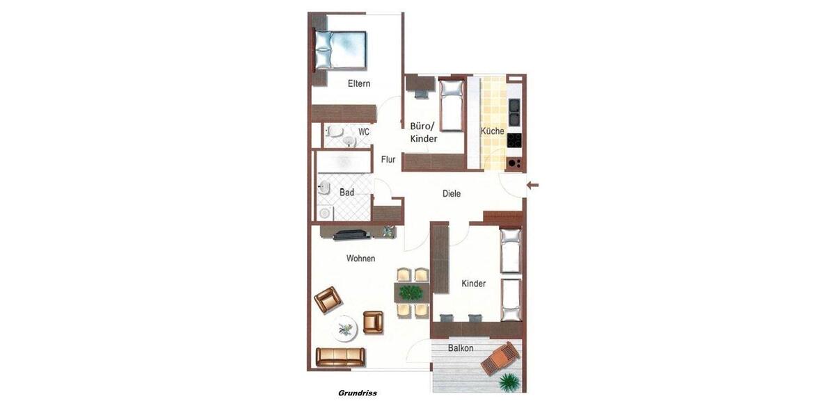 Etagenwohnung Schwäbisch Hall - 4 Zimmer, 104 m&sup2;, 259.000&euro; | Angebot:27008595