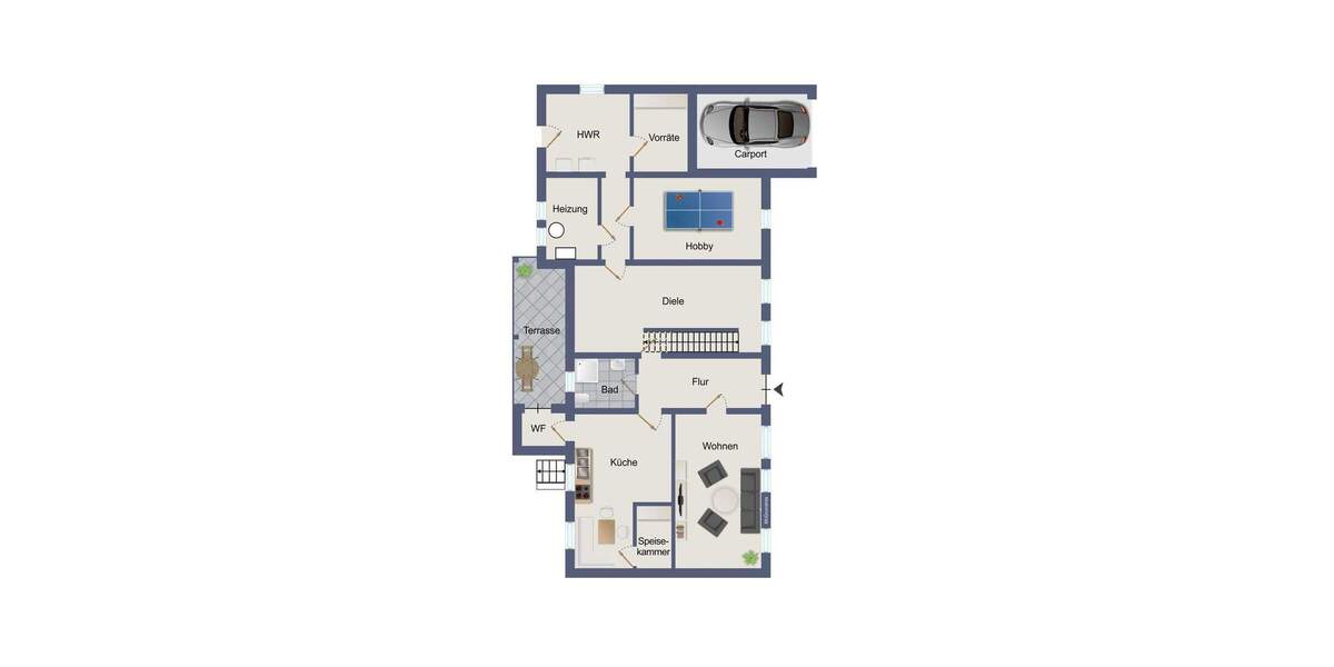 Einfamilienhaus Bergen (Dumme) Bergen - 8 Zimmer, 180 m&sup2;, 255.000&euro; | Angebot:25776351