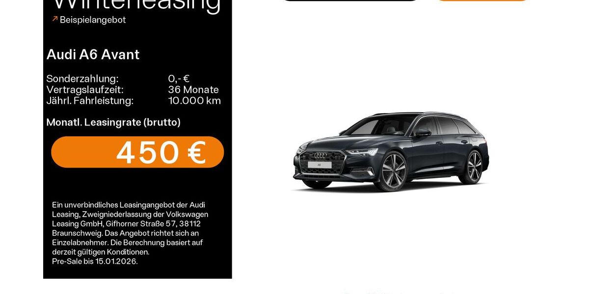 Audi A6 16.700 km 54.999 &euro; Mühlheim 63165