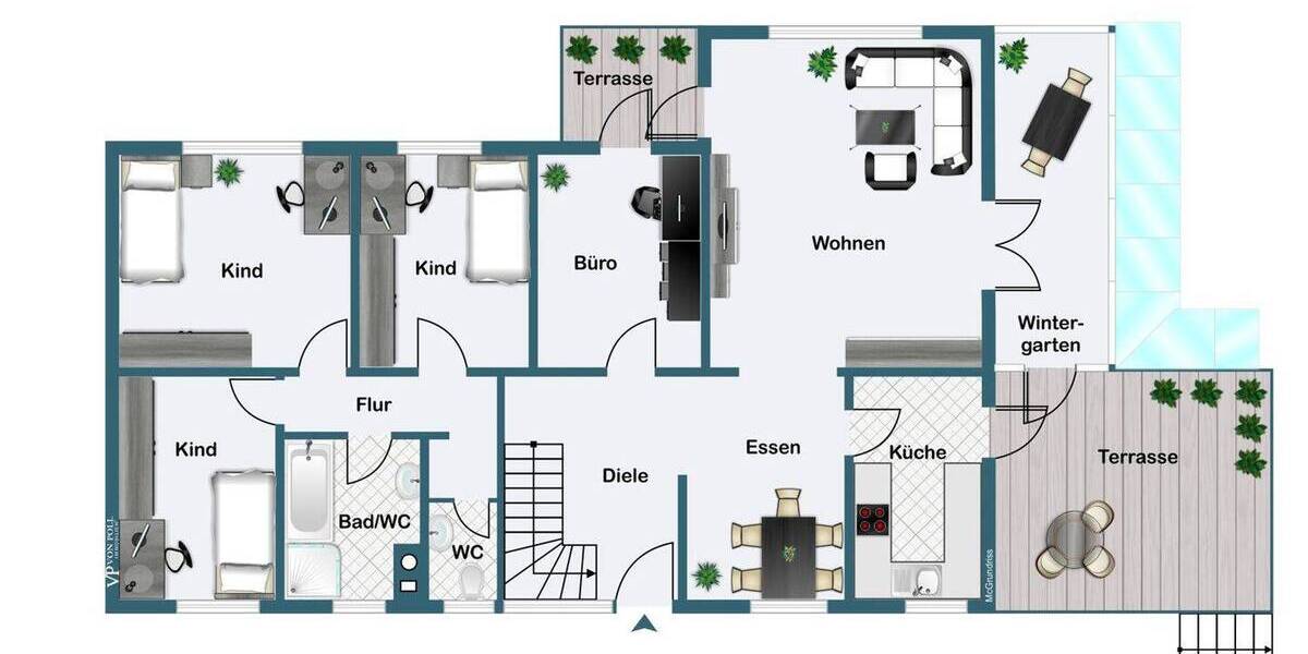 Bungalow Schweinfurt Haardt - 1 Zimmer, 265 m&sup2;, 2.200&euro; | Angebot:26583287