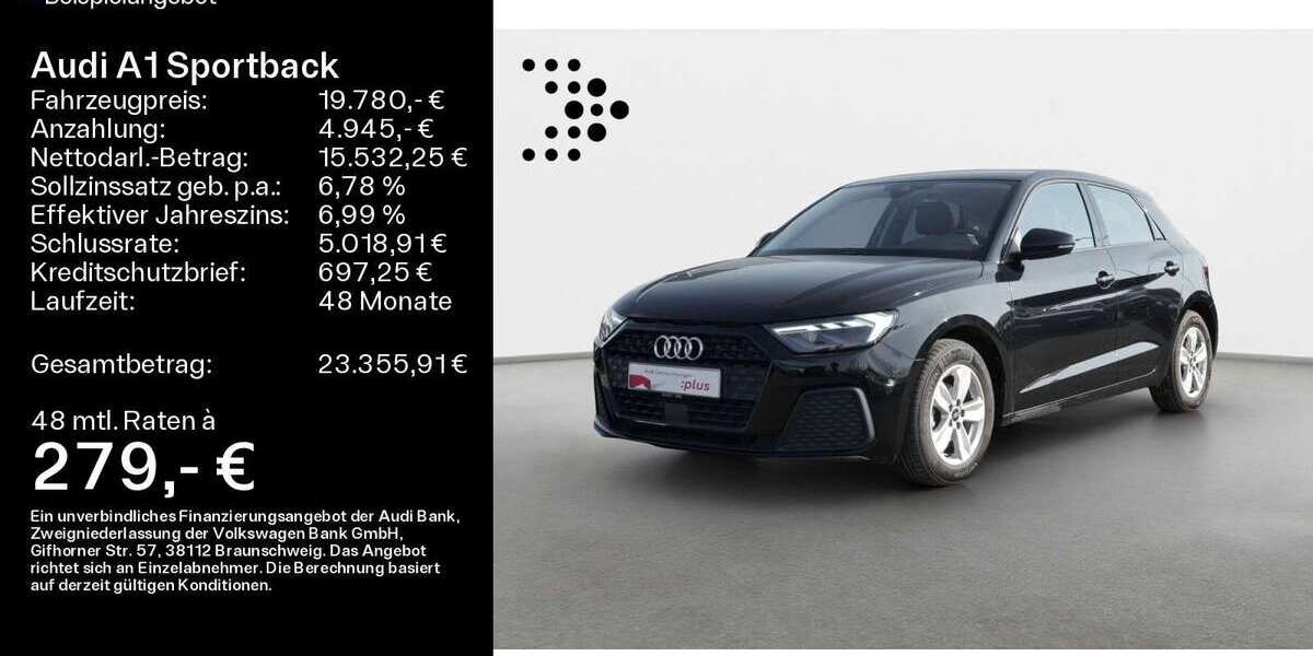 Audi A1 39.657 km 19.780 &euro; Haßfurt 97437