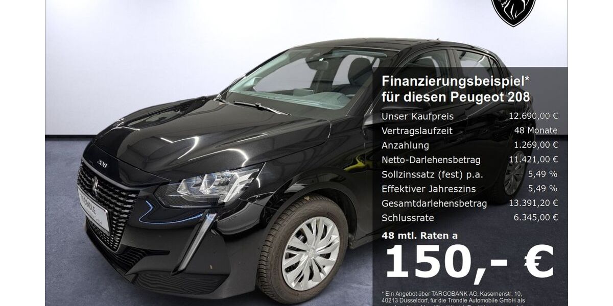 Peugeot 208 13.400 km 12.690 &euro; Lörrach 79541