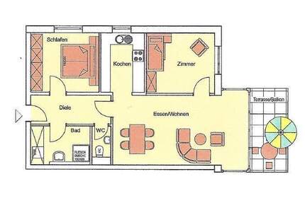 Wohnung Pforzheim Eutingen - 3 Zimmer, 77 m&sup2;, 289.000&euro; | Angebot:25797073