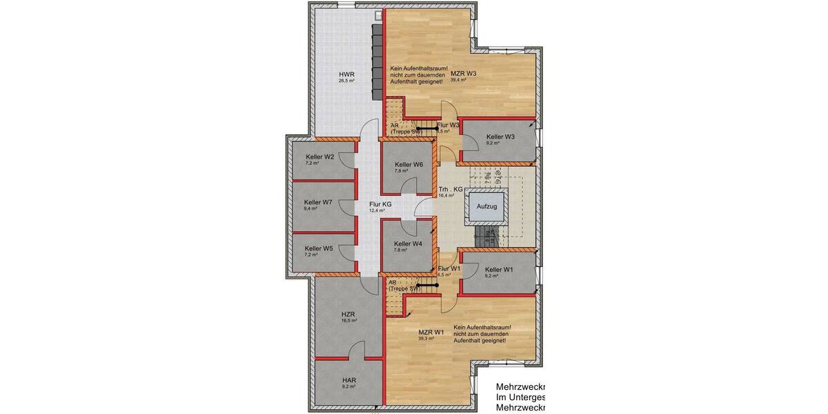 3-Zi. Maisonette mit Mehrzweckraum 3 zimmer