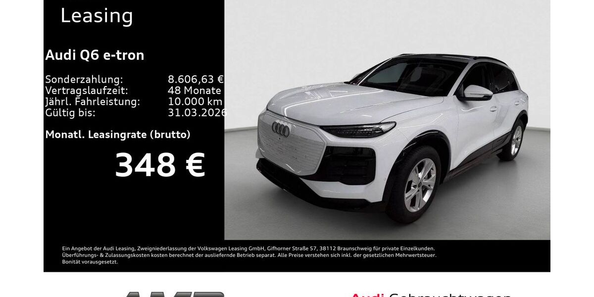 Audi Q6 e-tron 5.330 km 52.870 &euro; Borna 04552