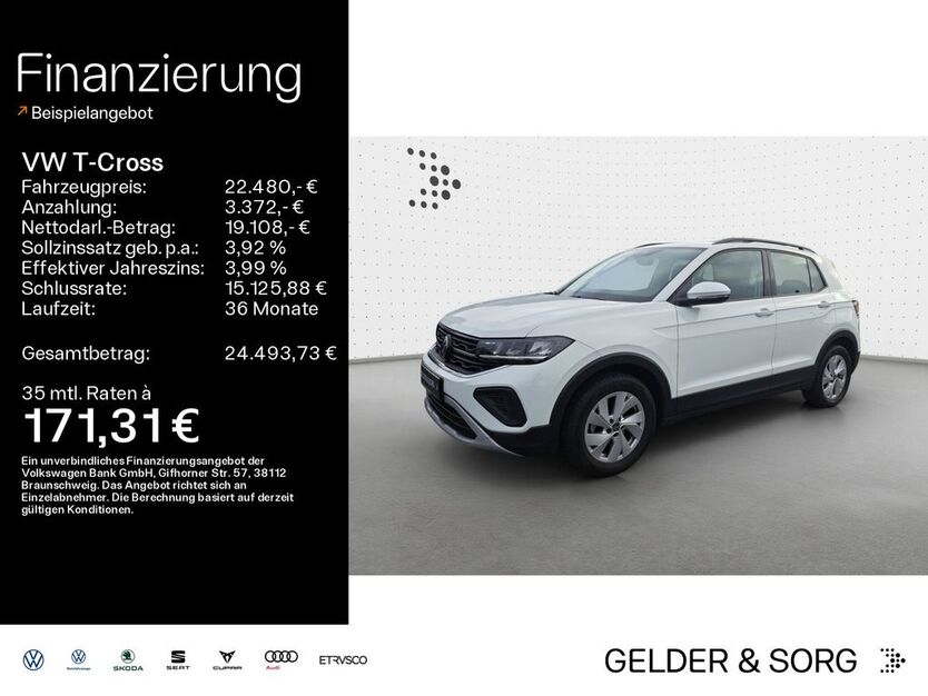 VW T-Cross 9.889 km 22.480 € Coburg 96450