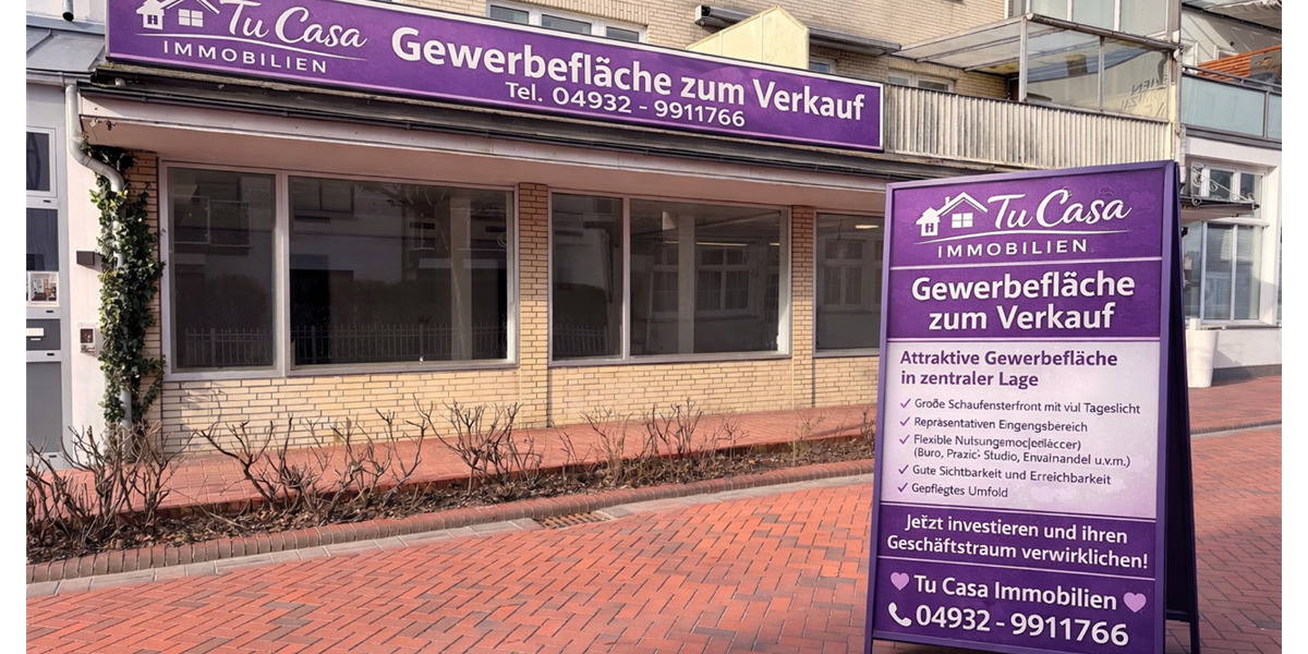 Gewerbeobjekt Norderney - 599.000&euro; | Angebot:25741567