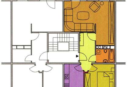 Wohnung zum Mieten in Weißwasser 319,39 € 58.07 m² 2 zimmer