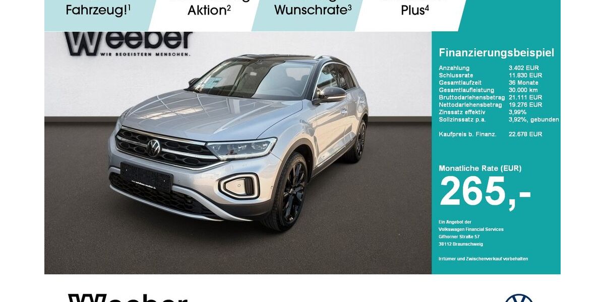 VW T-Roc 86.600 km 22.390 &euro; Weil der Stadt 71263
