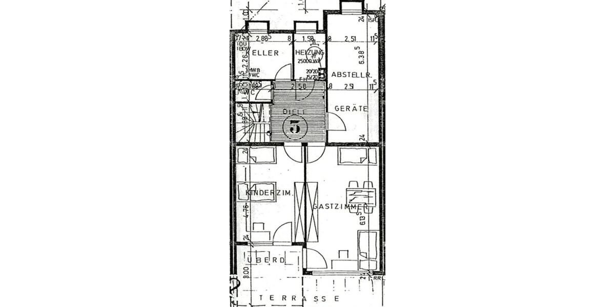 Reihenhaus Neckarwestheim - 4.5 Zimmer, 130 m&sup2;, 1.300&euro; | Angebot:26533669