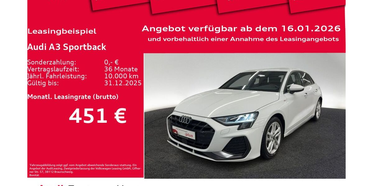 Audi A3 5.691 km 36.990 &euro; Hannover 30179
