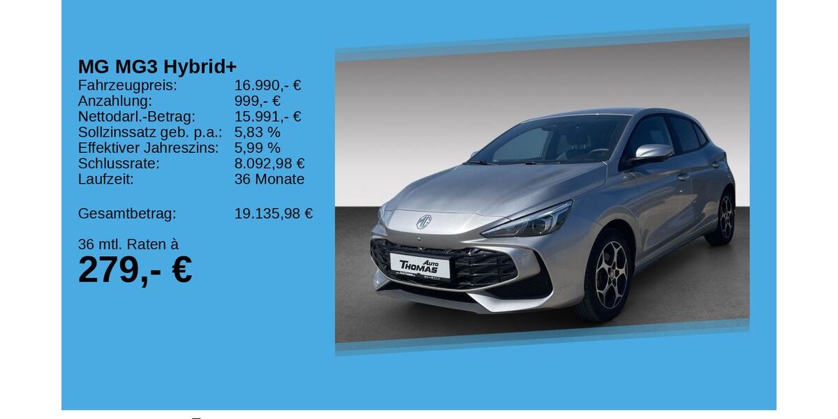 MG 3 16.250 km 15.990 &euro; Bonn 53227