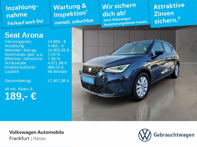 Seat Arona 65.374 km 14.880 &euro; Hanau 63452