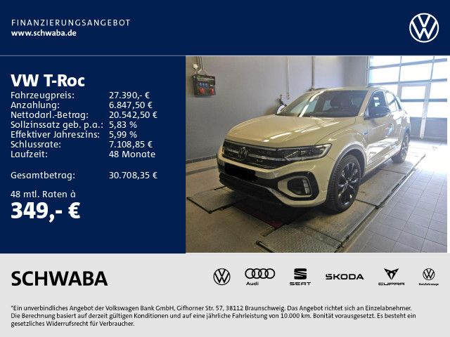VW T-Roc 20.500 km 27.390 &euro; Gersthofen 86368
